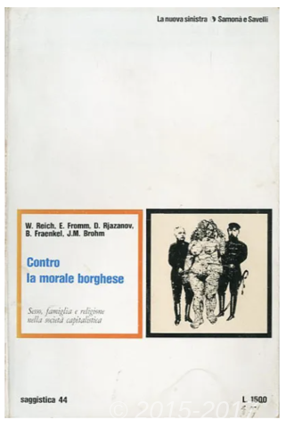 Copertina di Contro la morale borghese.